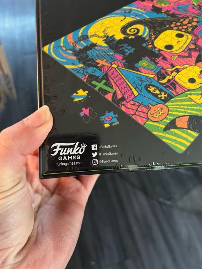 Puzzle funko L’incroyable Noël de Monsieur jack The nighmare before christmas 500 pièces Neuf - photo numéro 2