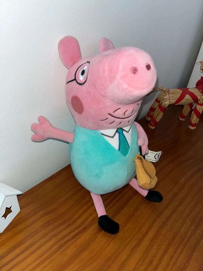 Grande peluche Papa Pig - photo numéro 2