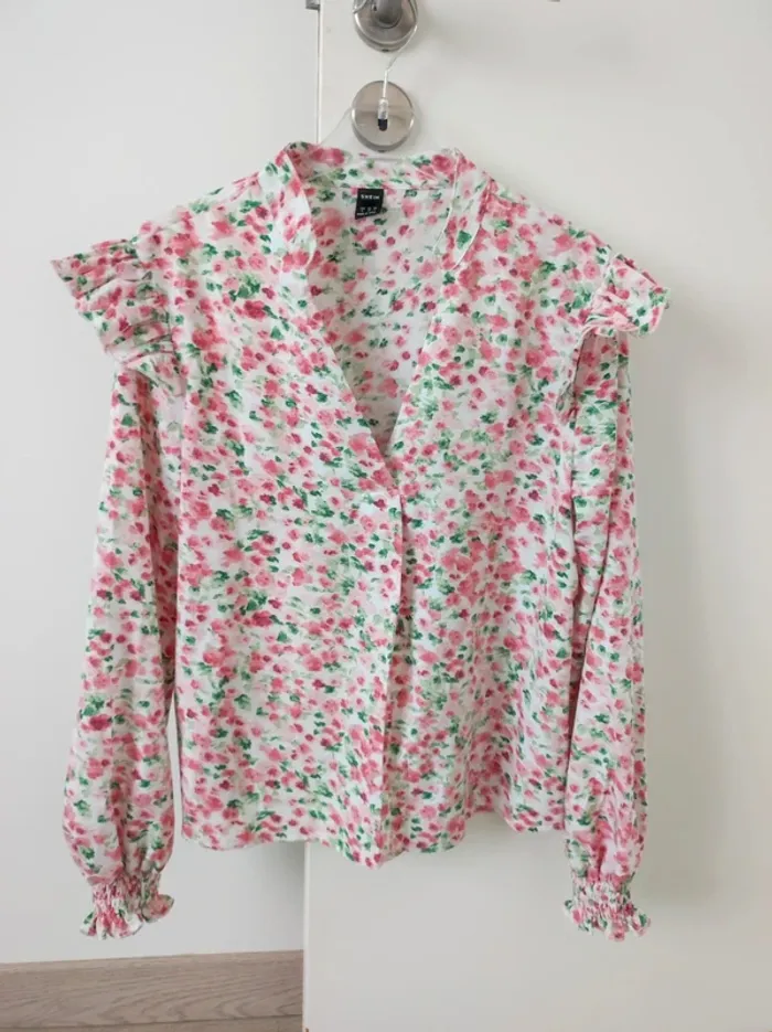 Blouse fleurie taille S