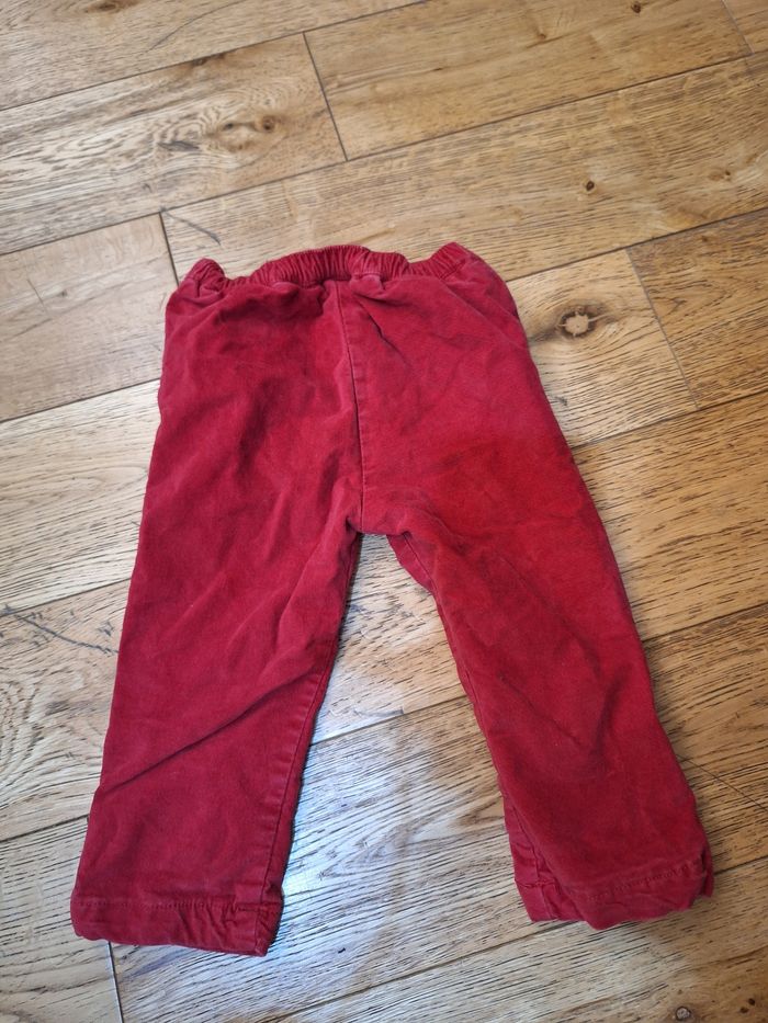 Lots de 4 pantalon fille 18M 80CM - photo numéro 2