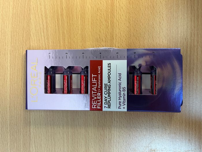 Revitalift Filler l'Oréal, Cure de 7 jours