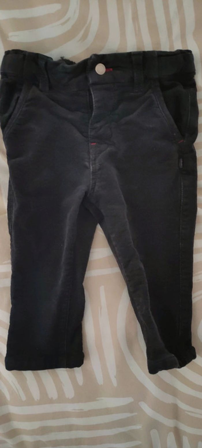 Pantalon côtelé 12 mois