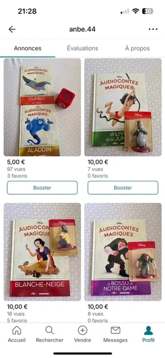 Audioconte altaya x Disney