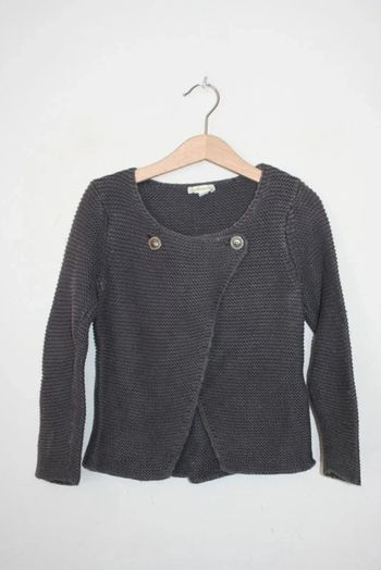 Gilet gris Vert Baudet taille 5 ans