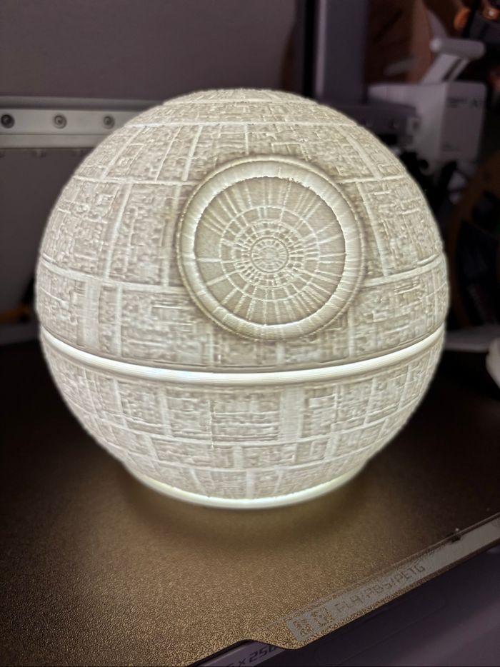 Lampe Étoile de la mort Star Wars - photo numéro 2