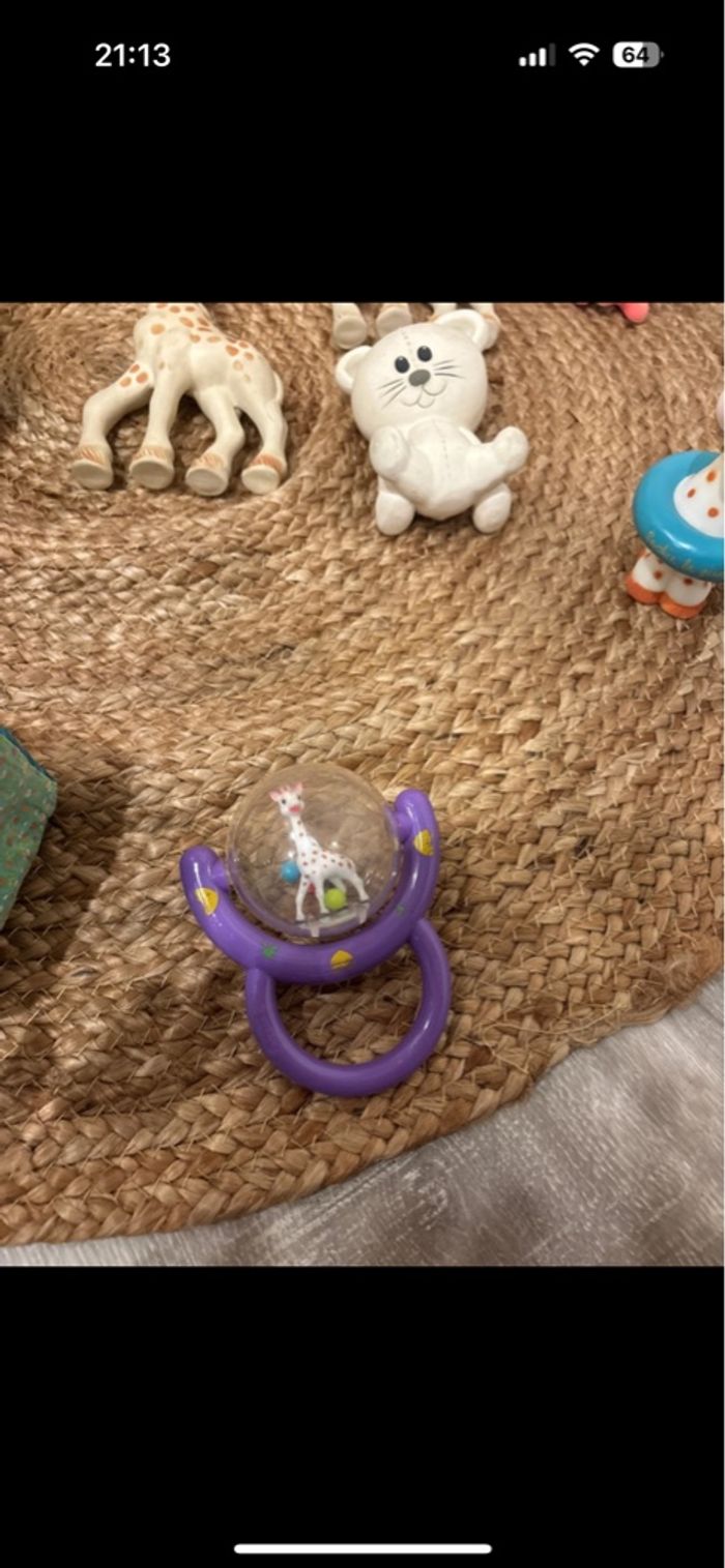 Lot jeux d’éveil Sophie la girafe - photo numéro 4