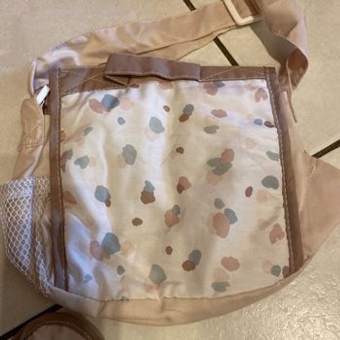 Sac à langer poupée et son bavoir assortis - photo numéro 3