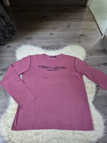 T-shirt manches longues garçon T. 16 ans Teddy Smith