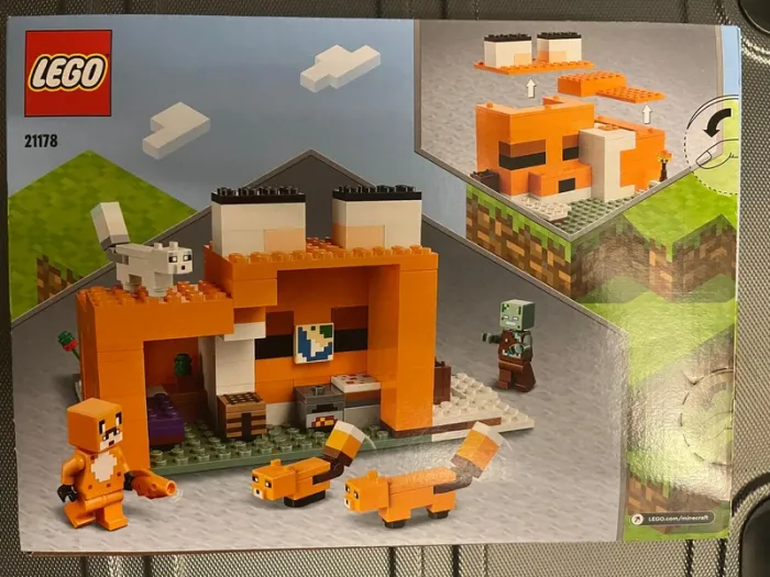 Lego 21178 Le Refuge Renard – Minecraft – Neuf, Scellé - photo numéro 2