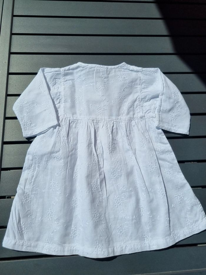 Robe coton léger + gilet fin petit bateau - photo numéro 3