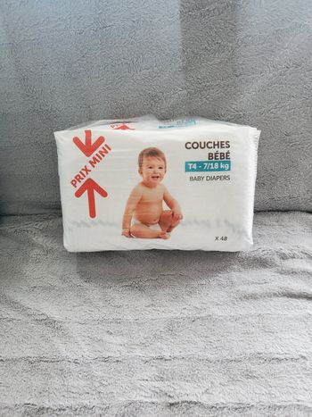 Couches taille 4