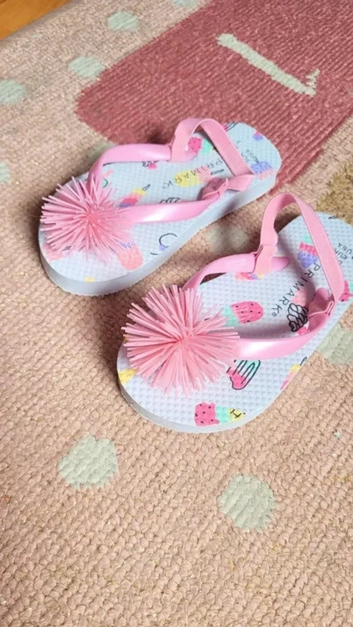 Tongs glace petite fille