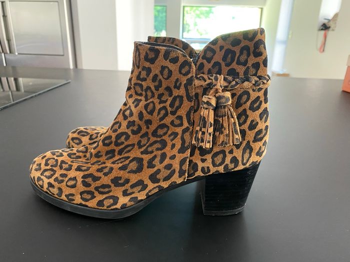 bottines léopard - photo numéro 4