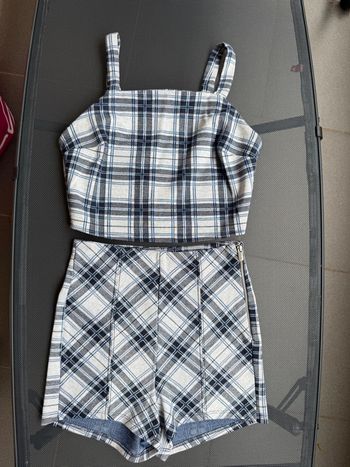 Ensemble d’été à carreaux