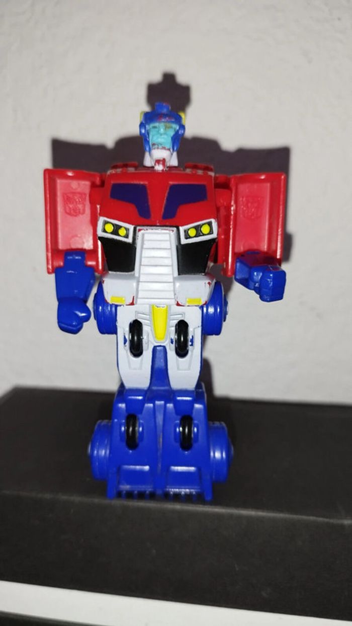 Figurine Transformers Optimus Mcdonald's 2008 Happy Meal figure Hasbro robot