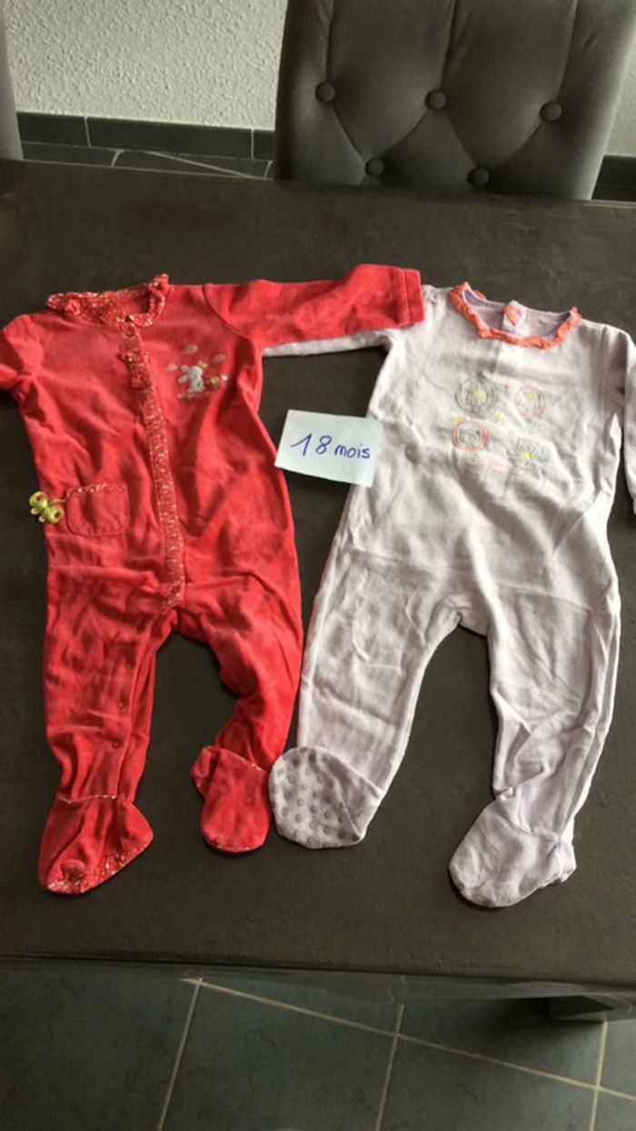 Lot 2 pyjama sergent major