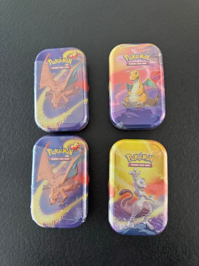 [NEUF] Lot 4 Minitin Pokémon Pouvoir de Kanto EB10/EB11 - photo numéro 2