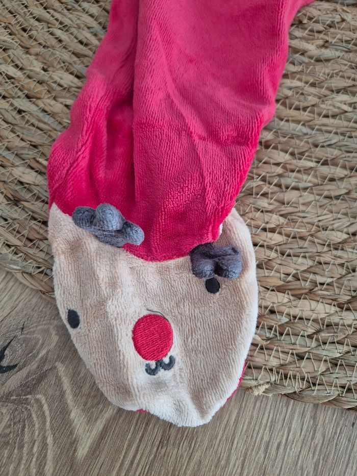 Grenouillère "petit renne de Noël" fille 12 mois H&M - photo numéro 3