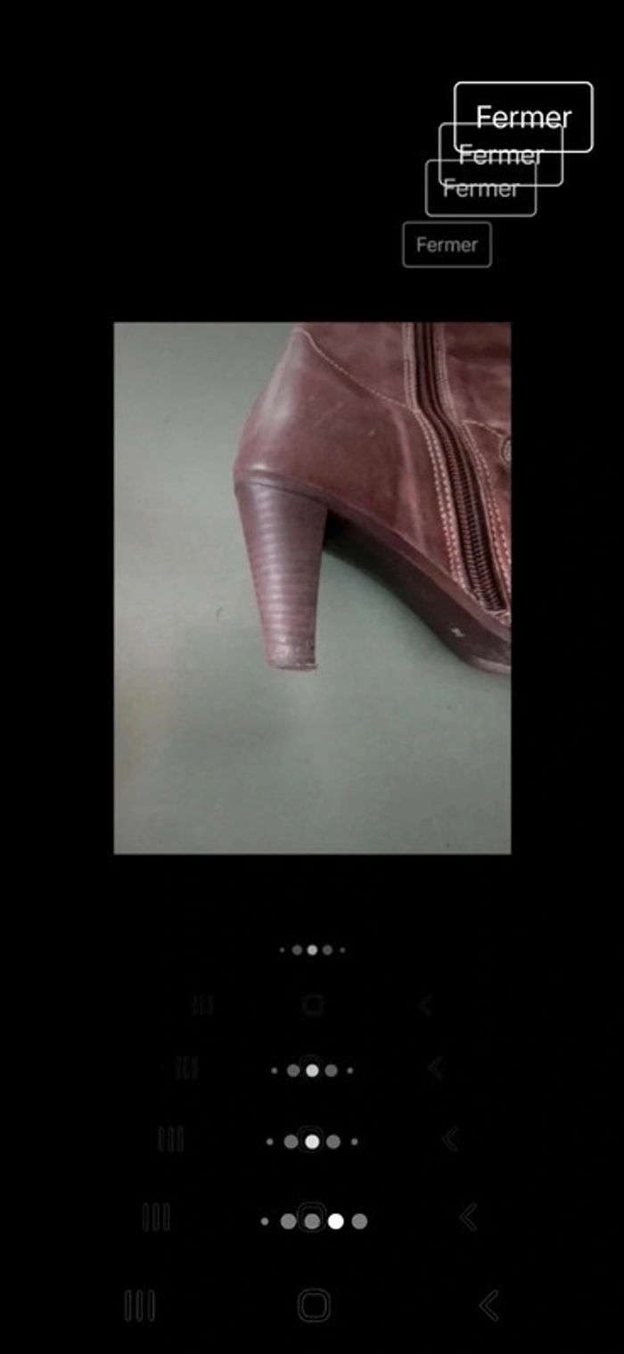 Bottes cuir fauve - photo numéro 5