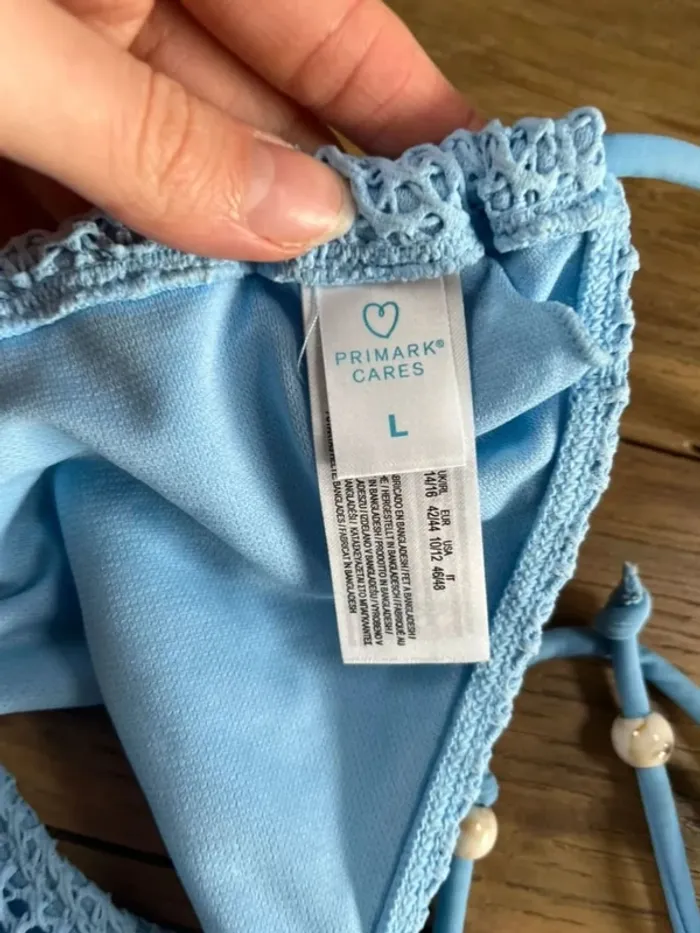 Maillot de bain bleu clair Primark - photo numéro 4
