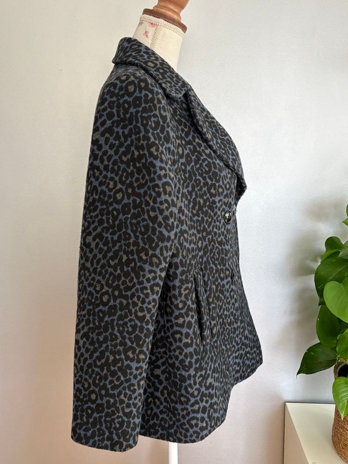 Manteau Caroll - Motifs léopard - photo numéro 3