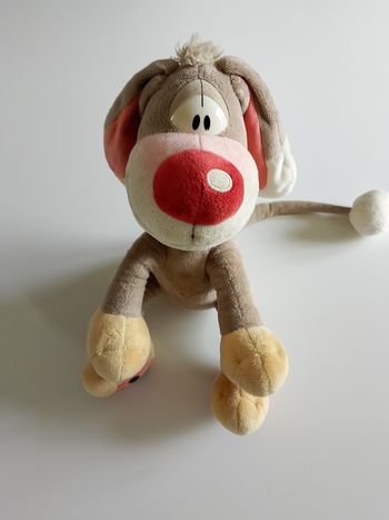 Peluche chien Diddl bibombl environ 30 cm