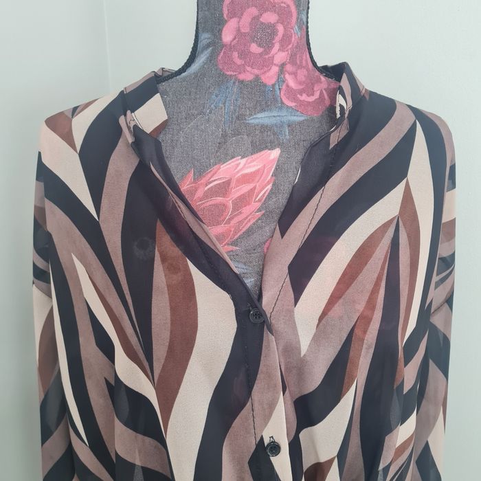 Jolie blouse Marron - photo numéro 3