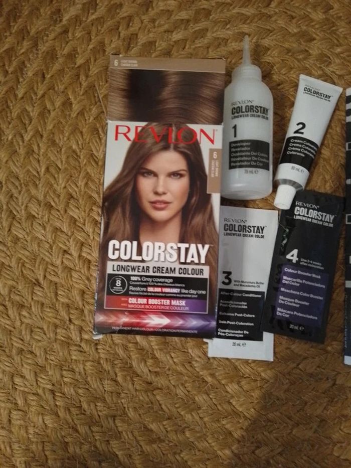💄Coloration Colorstay Revlon n°6 châtain clair - photo numéro 4