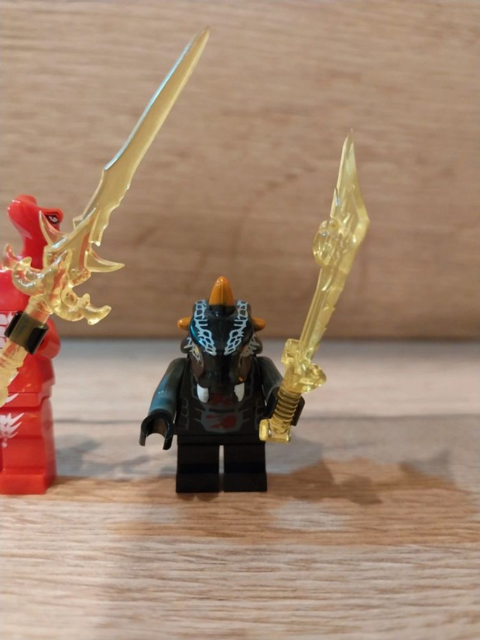 Figurines type lego 2 serpents Ninjago - photo numéro 3