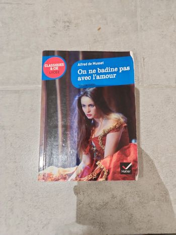 Livre : on ne badine pas avec l'amour