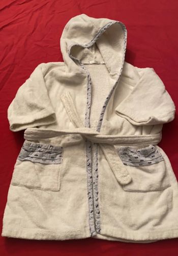 Peignoir de bain garçon 18 mois