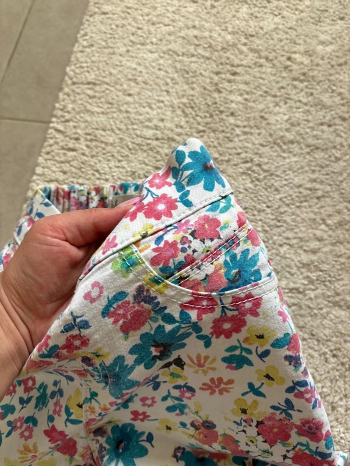 Pantalon skinny à fleurs - photo numéro 3