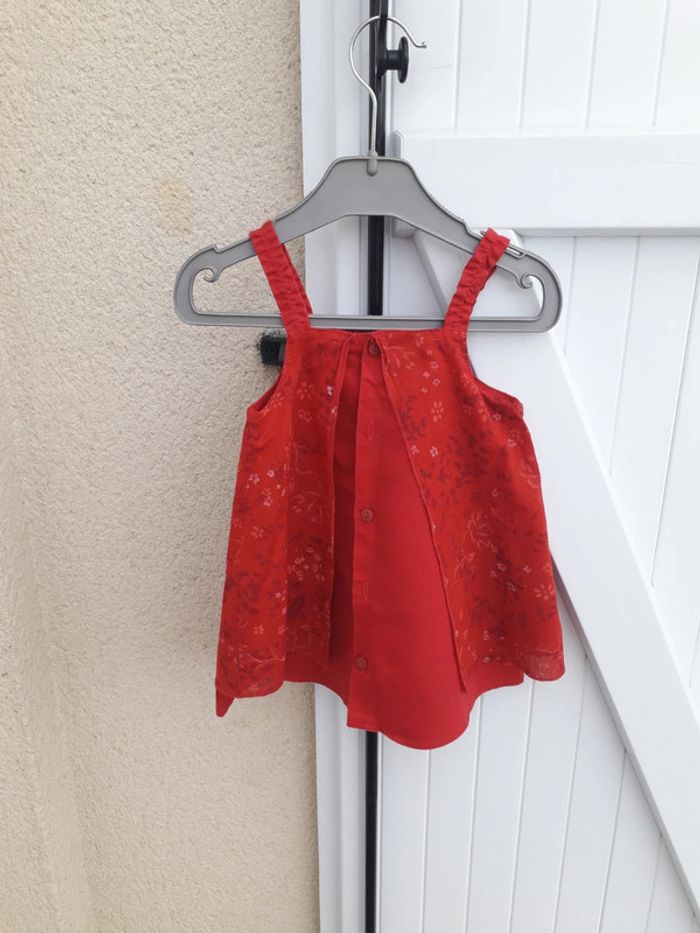 Robe bébé filles sucre d'orge  12 mois - photo numéro 2