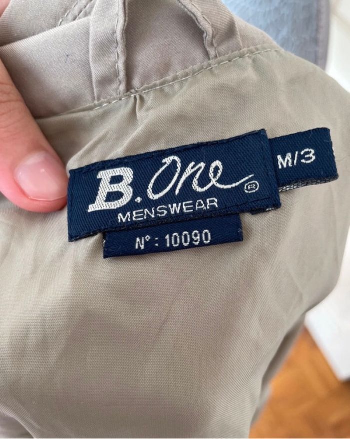 Veste oversize mixte beige tendance, neuf sans étiquette, B.one menswear, T . M - photo numéro 6