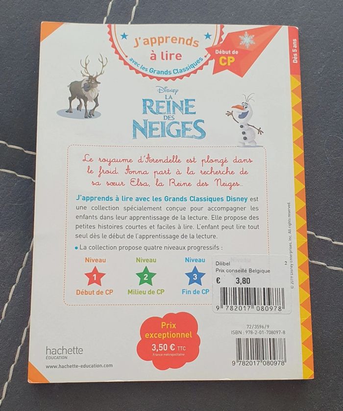 Livre la reine des neiges - photo numéro 2