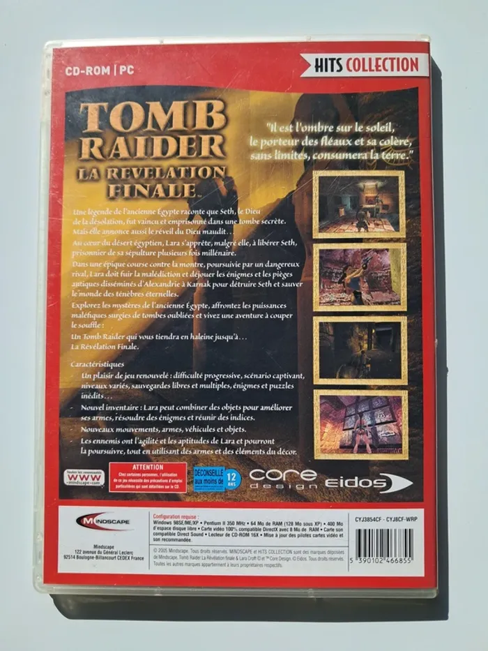Jeu vidéo PC Tomb Raider 4 : La Revelation Finale Très bon état - photo numéro 3