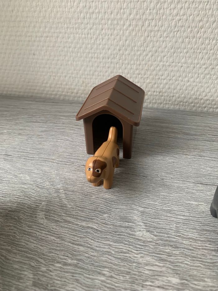 Tracteur et garde forestier avec les animaux de la forêt Playmobil 123 - photo numéro 4