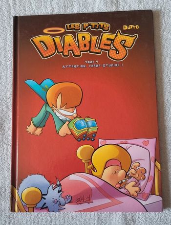 Livre les petits diables tome 4 attention frère stupide