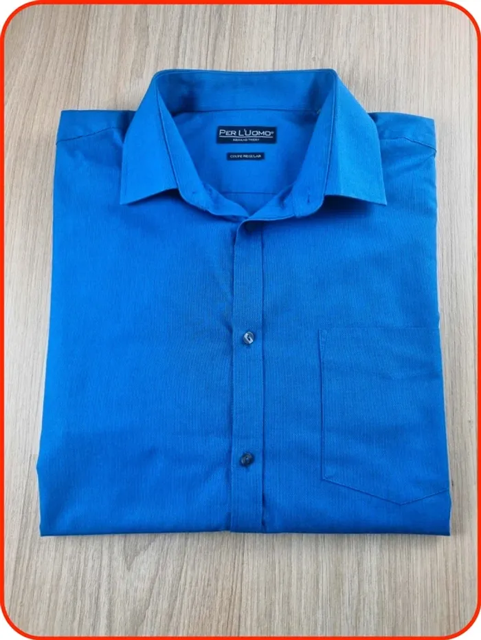 Chemise bleue Homme Armand thierry Taille XL