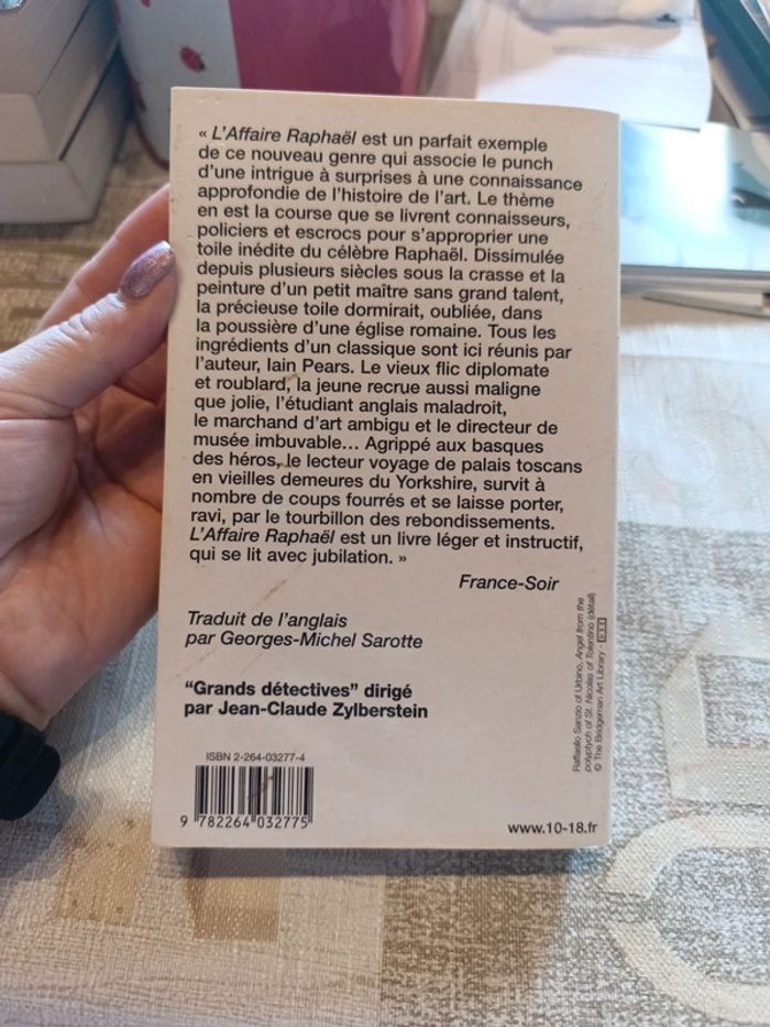 L'affaire Raphaël de Iain Pears - photo numéro 2