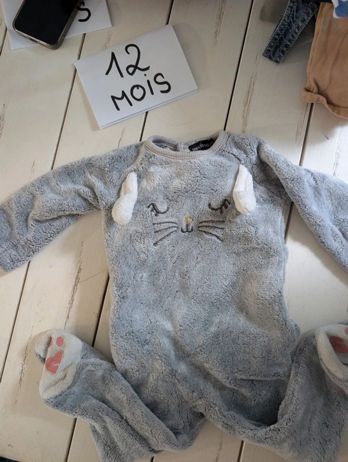Pyjama hiver  bébé garçon 12 mois