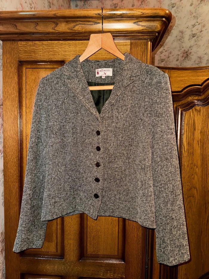 Ensemble tailleur veste et jupe 42 affinités - photo numéro 2