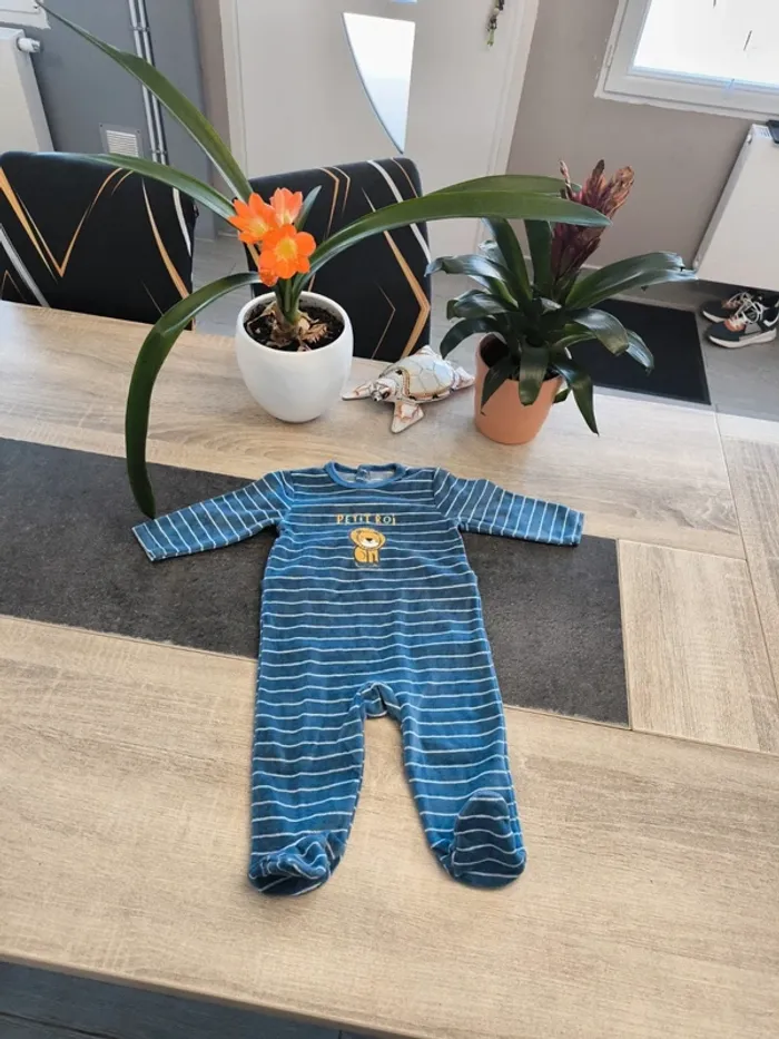Pyjama garçon 6 mois Mes Petits Cailloux