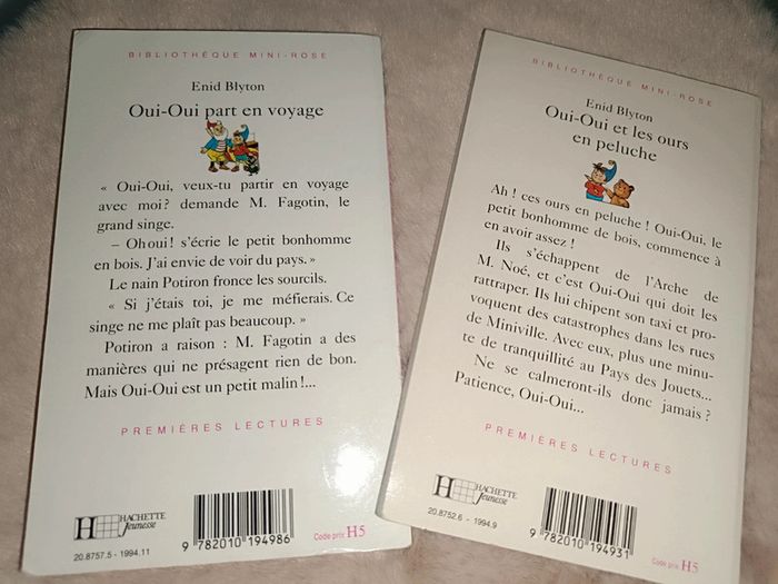 Lot de 2 livres enfants⭐OuiOui- bibliothèque rose - photo numéro 3