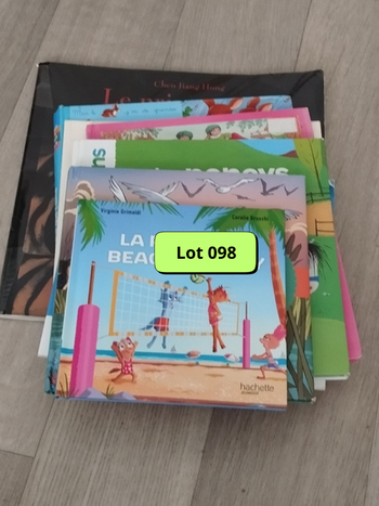 Lot de 8 livres illustrés pour les petits L098