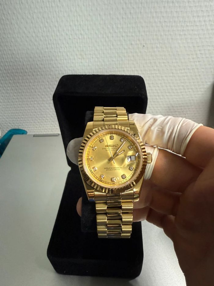 Montre seiko mod sur mesure - photo numéro 7
