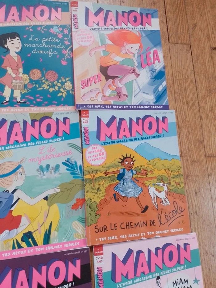 Lot de 11 magazines Manon - photo numéro 4