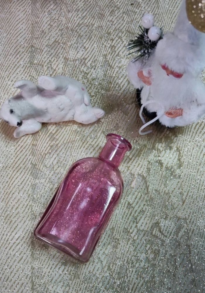 Jolie flocon vintage rose