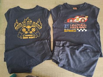 Lot de 2 pyjamas ML dont 1 Cars