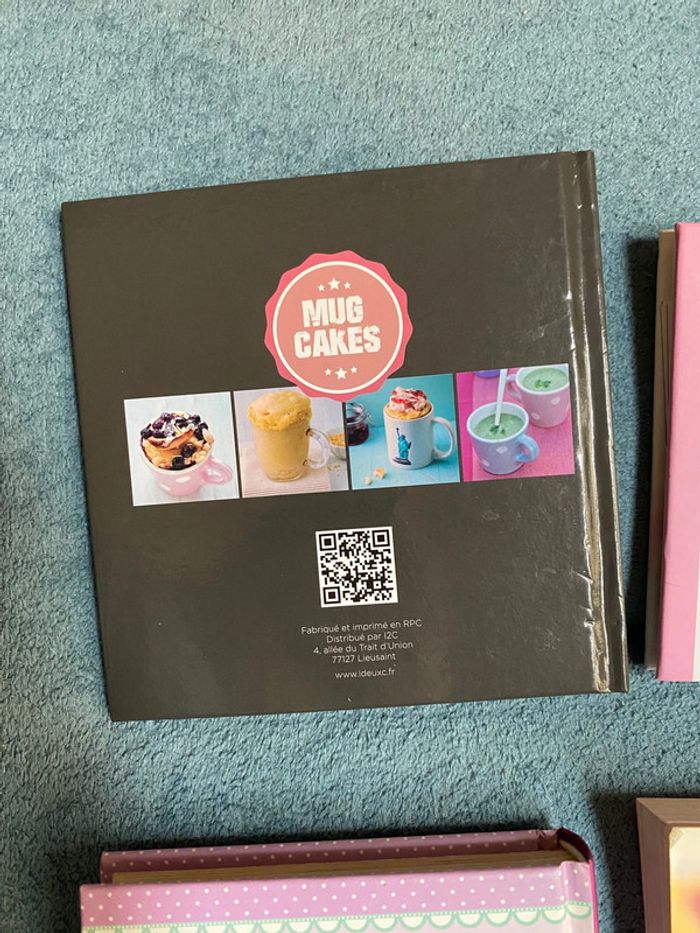 Lot de 7 livres de recettes de cuisine desserts, mini croissant , mug cakes - photo numéro 10